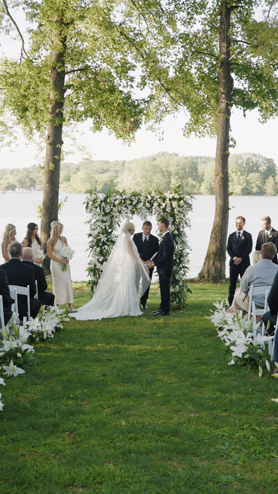 Lakeside Wedding Ceremony Nashville