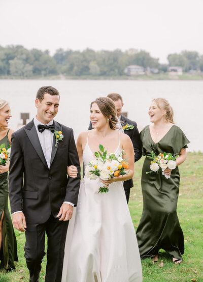 bride and groom