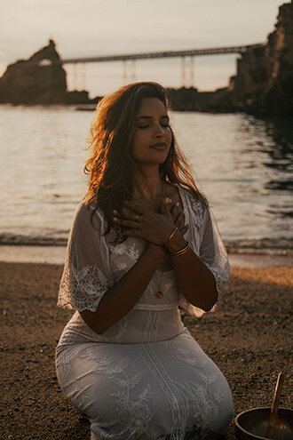 Bérénice cours yoga plage