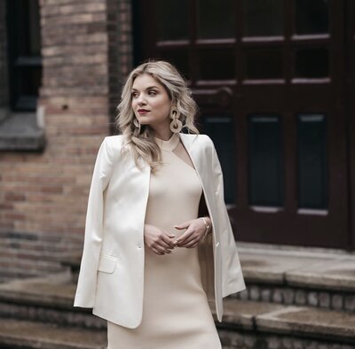 Styling voor high end business coach  door liselore en debbie