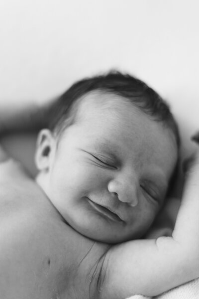 Newborn photography session in Kent by Abigail Scarfe