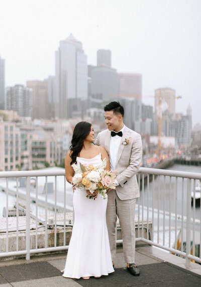 Seattle Wedding at Bell Harbor International Conference Center