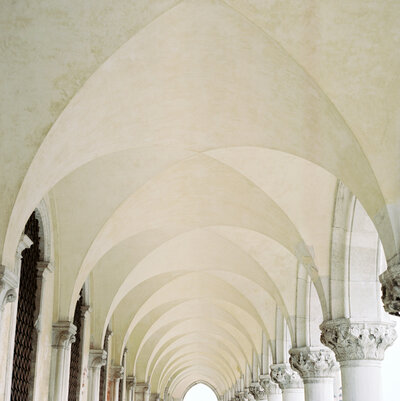 arched walkway in Venice