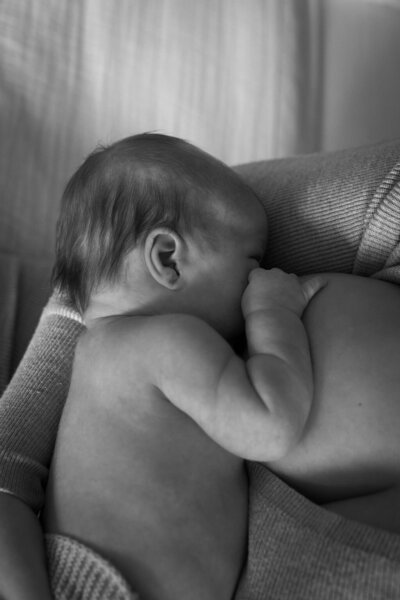 Borstvoeding newborn fotoshoot