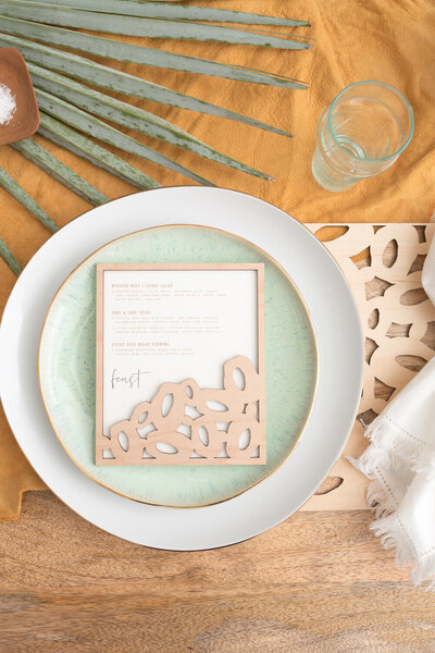 california-wedding-custom-wood-menu-card