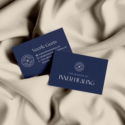 The Wisdom of Inner Healing business cards