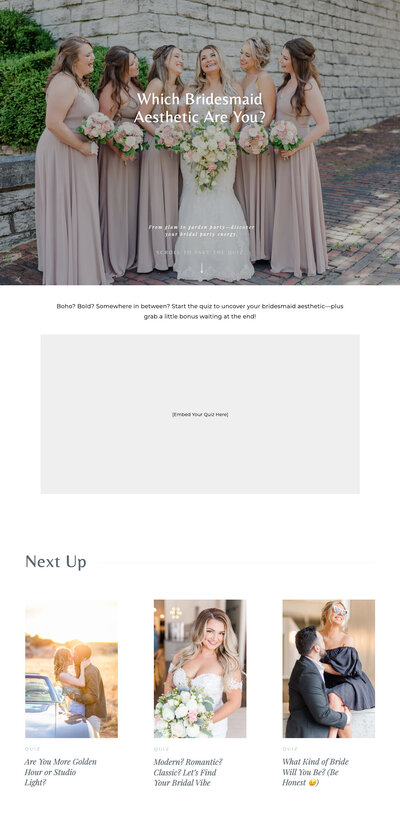 Easy to update Showit website for Coaches, VAs and Service Providers