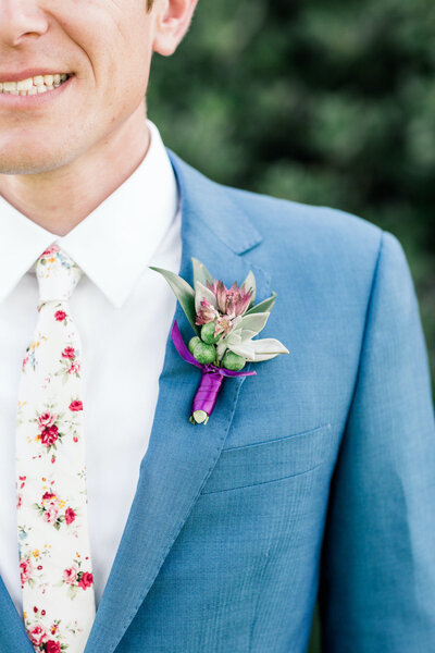 Glen-Ellen-Farm-wedding-florist-Sweet-Blossoms-succulent-boutonniere-Lauren-Fair-Photography