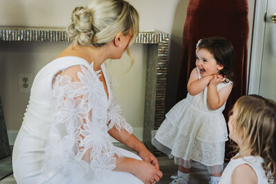 laughing baby - Baltimore wedding photography