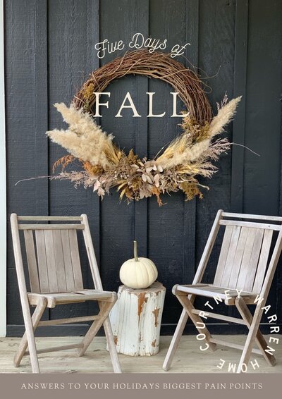 HOW TO DECORATE FOR FALL AND CHRISTMAS