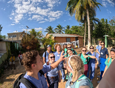 medical students on mission trip