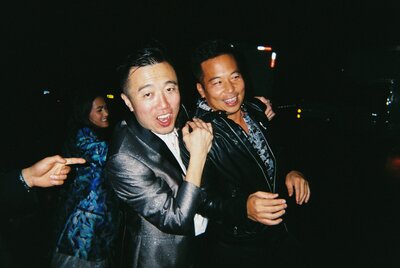 Wedding reception flash moments