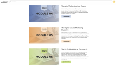 DCA 2024 - Ready to Launch Modules 1B