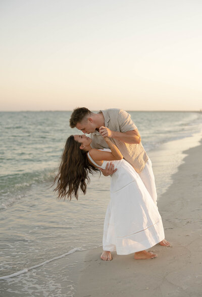 Greek engagement session photographed by a Central Florida wedding photographer