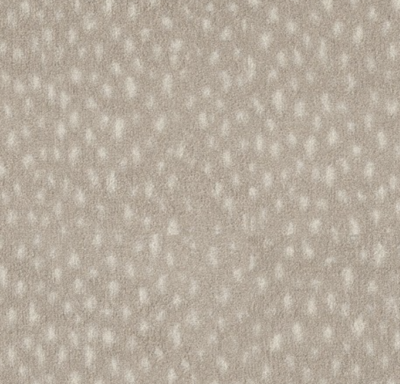 Beige and white patterned carpet.