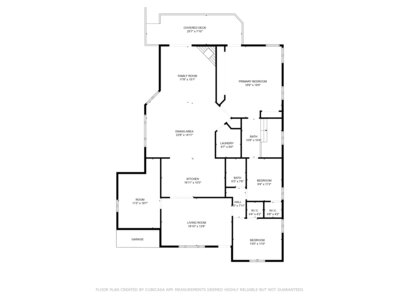 Floorplan of a home