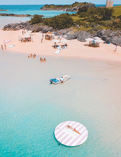 Revolve beach party floatie