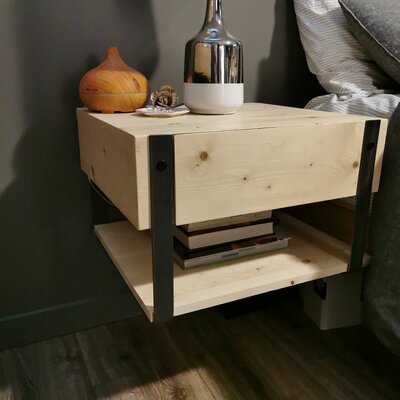 custom wood nightstands