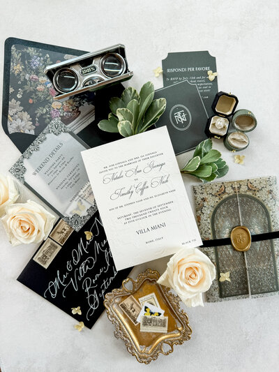 luxury weddng invitations