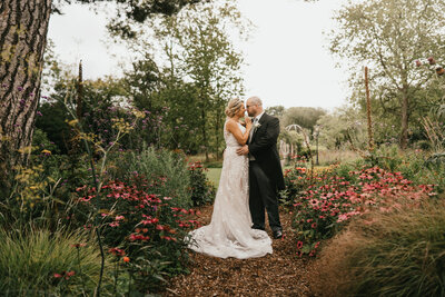 Couple portrait for wedding at Hyde House