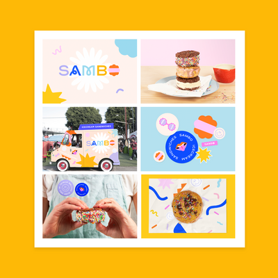 Fun Branding for Icecream Truck Business by Crystal Oliver