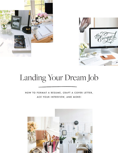Landing Your Dream Job by The Everygirl Full Course (2021)_Page_001