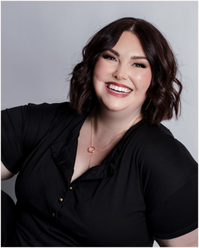 Editorial-style brand photoshoot consultation and direction for ByeCurious founder by Her Higher Standard Design Studio in Phoenix.