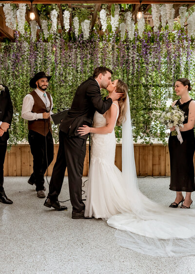 The first kiss at the troutdale house in troutdale, Oregon