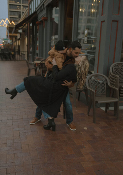 downtown boise couples session