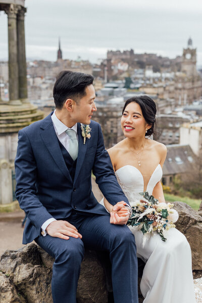 Calton Hill wedding