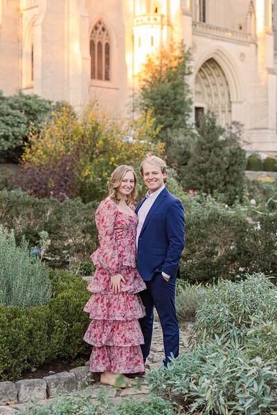 national-cathedral-engagement-photos-couple-holding-hands-in-bishops-garden-national-cathedral-washington-dc