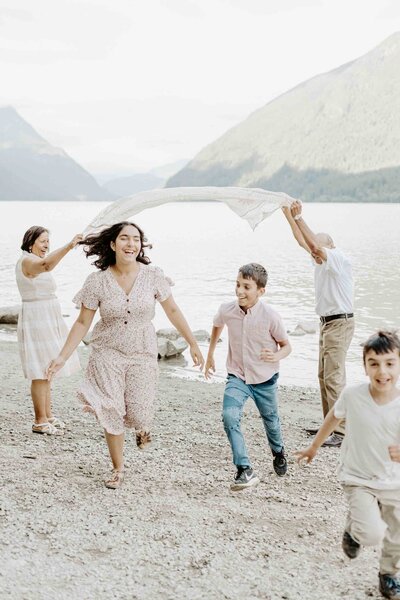 Fun Light & Airy Families Photography in Vancouver BC
