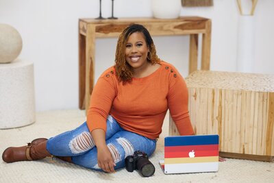 Atlanta Corportate Headshot Portrait Black Woman Photographer Personal Branding Portrait Studio Photographer-72