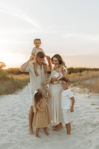 Neutral Styling Family Session