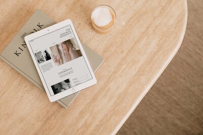 Elegant Canva branding template for wedding photographers featuring a romantic, modern brand suite with floral shadows and timeless typography — ideal for luxury creatives building a cohesive editorial identity.