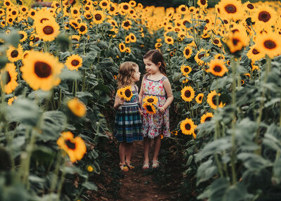 Family photo session at Howells Family Pumpkin farm near Toronto, Ontario.