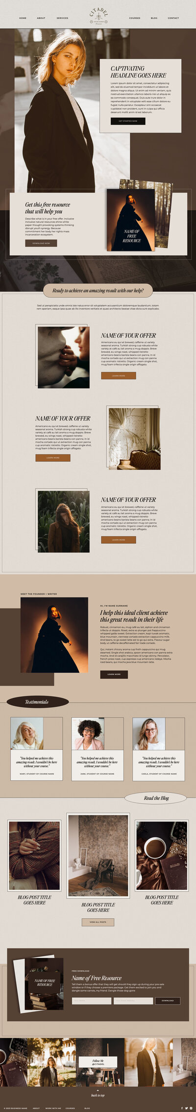 Academic Website Template Academic Website Template