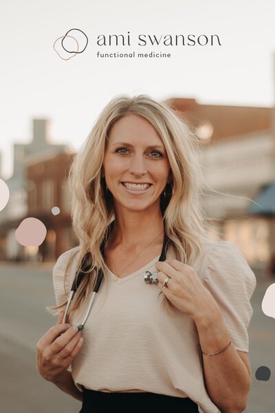 functional medicine practitioner rebrand design