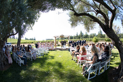 Ceremony at Boatique Winery