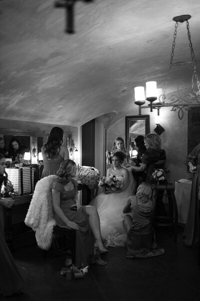 Editorial bridal portraits
