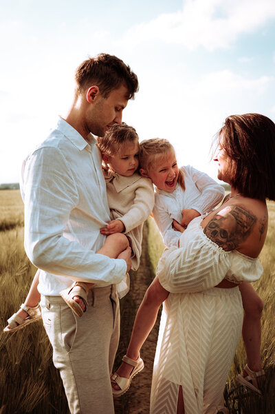 Lifestyle newborn shoot
