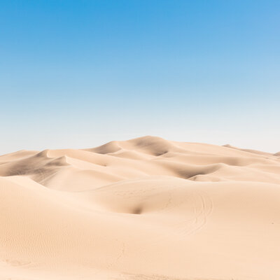 landscape photo of sand dunes