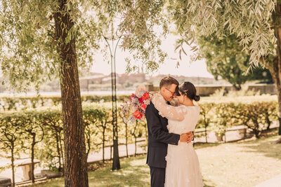 Bröllopsfotograf Stadshuset Stockholm