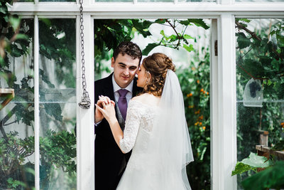 Rhos Y Gilwen ceredigion weddings in Greenhouse