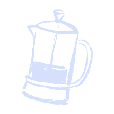 french press sticker