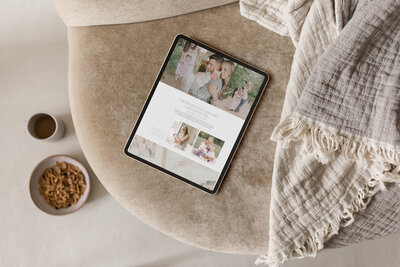 Lindsey Website Mockup