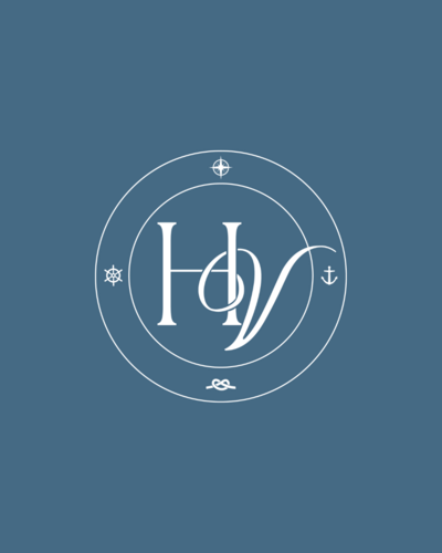Custom logo design for Harbor View Yacht Charter in New York