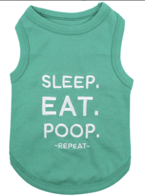 Parisian Pet T-shirt (Eat. Sleep. Poop. Repeat)
