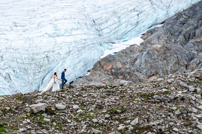 Mount Shuksan glacier elopement