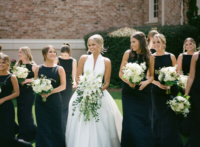 Amsale Bridesmaid Dresses at Fountainview Mansion